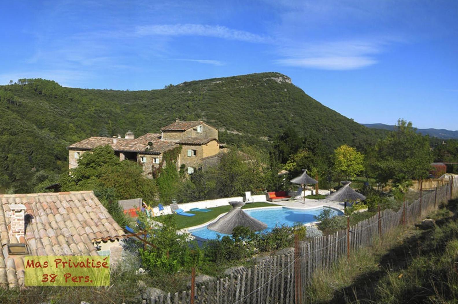 Villa Mas Suéjol Anduze Exterior foto
